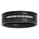0.15CTW Diamond Black IP Stainless Steel Band