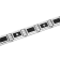 1/10CTW Diamond Stainless Steel Link Bracelet
