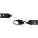 Stainless Steel Black Ion Plated Curb Bracelet
