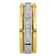 Tungsten Comfort™ 1/10CTW Diamond Tungsten Yellow Ion Plated Band