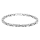 Stainless Steel Byzantine Necklace and Bracelet Set