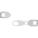 Stainless Steel Hexagon Link Chain Bracelet
