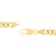 Stainless Steel Yellow Ion Plated Curb Bracelet