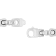 Stainless Steel Puffed Mariner Link Bracelet