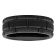 Tungsten Comfort™ Tungsten Black Ion Plated Brick Pattern Band