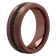 Tungsten Comfort™ 1CT Diamond Black Sapphire Tungsten Bronze Ion Plated Band