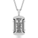 Stainless Steel Serenity Prayer Dog Tag Pendant