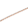Stainless Steel Rose Ion Plated Oval Link Bracelet