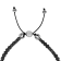 Stainless Steel Gun Metal Bead Bracelet