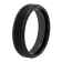 Tungsten 6mm Black Ion Plated Step Edge Band