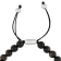 Stainless Steel Golden Obsidian Bead Bracelet