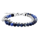 Stainless Steel Sodalite Bead Bracelet