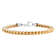 Stainless Steel Yellow Ion Plated Franco Link Bracelet