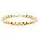 Stainless Steel Yellow Ion Plated Box Bracelet