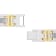 1/4CTW Diamond Two tone Stainless Steel Link Bracelet