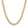 Gold-Tone Stainless Steel 5MM Franco Link Chain Necklace & Bracelet Set