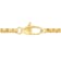 Stainless Steel Yellow Plated 4MM Box Link Chain Necklace