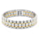Stainless Steel Yellow Ion Plated Watch Link Bracelet