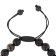 Golden Obsidian Bead with Black IP Bolo Bracelet