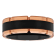 Tungsten Comfort™ Tungsten Two-Tone Ion Plated with Brick Design Band