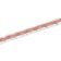 Stainless Steel with Two-Tone Finish Brick Design Link Bracelet
