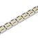 1CTW Diamond Yellow Stainless Steel Link Bracelet