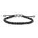Stainless Steel Gun Metal Bead Bracelet