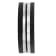 Tungsten Comfort™ Tungsten Black Ion Plated with Forged Carbon Fiber
Textured Edge Band