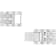 3/4CTW Diamond Stainless Steel Panther Link Bracelets