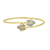 Opal Bypass Bangle Bracelet