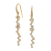 18K Rose Gold Cosmic Diamond Cluster Earrings