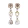 Multi-Colored Diamond Earrings