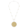 Yellow Sapphire & Diamond Pendant