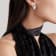 Diamond Pavé Mini Lotus Ear-Clips
