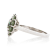 Platinum Green Sapphire Ring