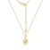 J'ADMIRE Sterling Silver Oval Zodiac Pendant Necklace