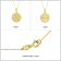 J'ADMIRE 14K Yellow Gold Over Sterling Silver Sagittarius Zodiac Stars
Pendant Necklace