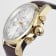JACQUES LEMANS Men's Sport Watch Silicone/Leather, Stainless Steel
Strap, Gold, Chronograph 1-2117