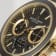 JACQUES LEMANS Eco Power Men's Watch with Stainless Steel/Wood Inlay
Strap Gold, Chronograph 1-2115