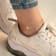J'ADMIRE 14K Gold Over Sterling Silver Zodiac Anklet for Women