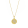 J'ADMIRE 14K Yellow Gold Over Sterling Silver Vintage Virgo Zodiac Sign
Pendant Necklace