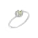 J'ADMIRE Platinum 950 Over Sterling Silver Jupiter Ring