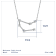 J'ADMIRE Gemini Zodiac Constellation 14K Yellow Gold Over Sterling
Silver Pendant Necklace