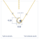 J'ADMIRE Planet Uranus Necklace