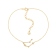 J'ADMIRE 14K Gold Over Sterling Silver Zodiac Anklet for Women