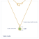LUXGEM 10K Solid Gold Solitaire August Birthstone Necklace, 0.25 Carat
Gemstone Simulant CZ