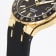 JACQUES LEMANS Hybromatic Men's Watch with Silicone Strap and Solid
Stainless Steel IP-Gold 1-2109