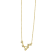 J'ADMIRE Libra Zodiac Constellation 14K Yellow Gold Over Sterling Silver
Pendant Necklace