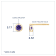 LUXGEM 10K Yellow Gold Solitaire February Birthstone Earrings | 0.25
Carat Amethyst Simulant