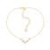 J'ADMIRE 14K Gold Over Sterling Silver Zodiac Anklet for Women